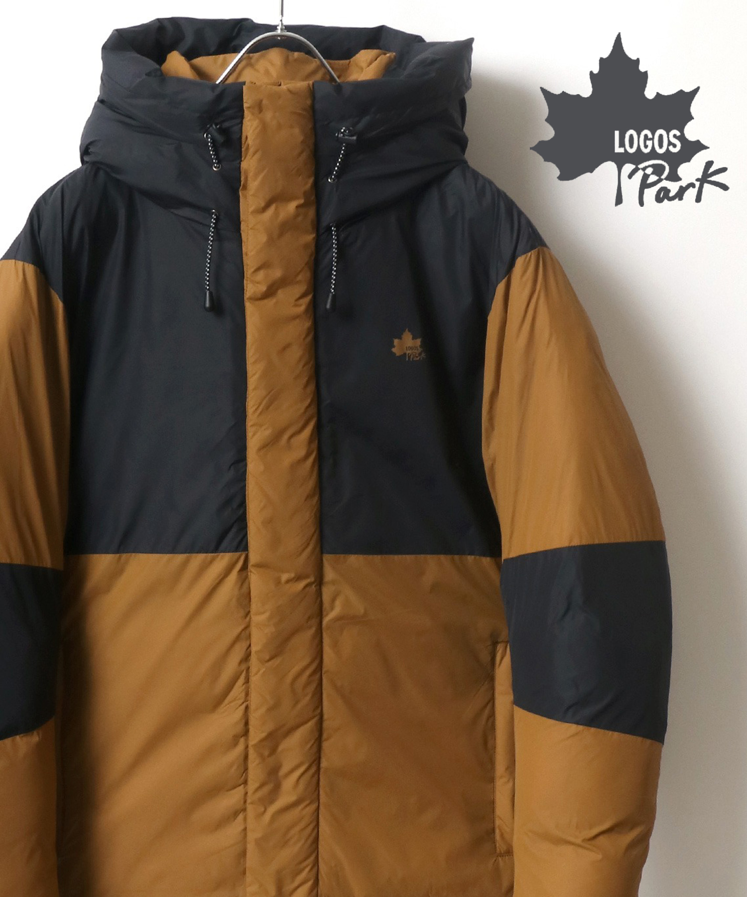 Rady バックロゴファイバーダウン　レア ラザル Lazar LOGOS/ロゴス Fiber Down Jacket Parka/撥水 中綿