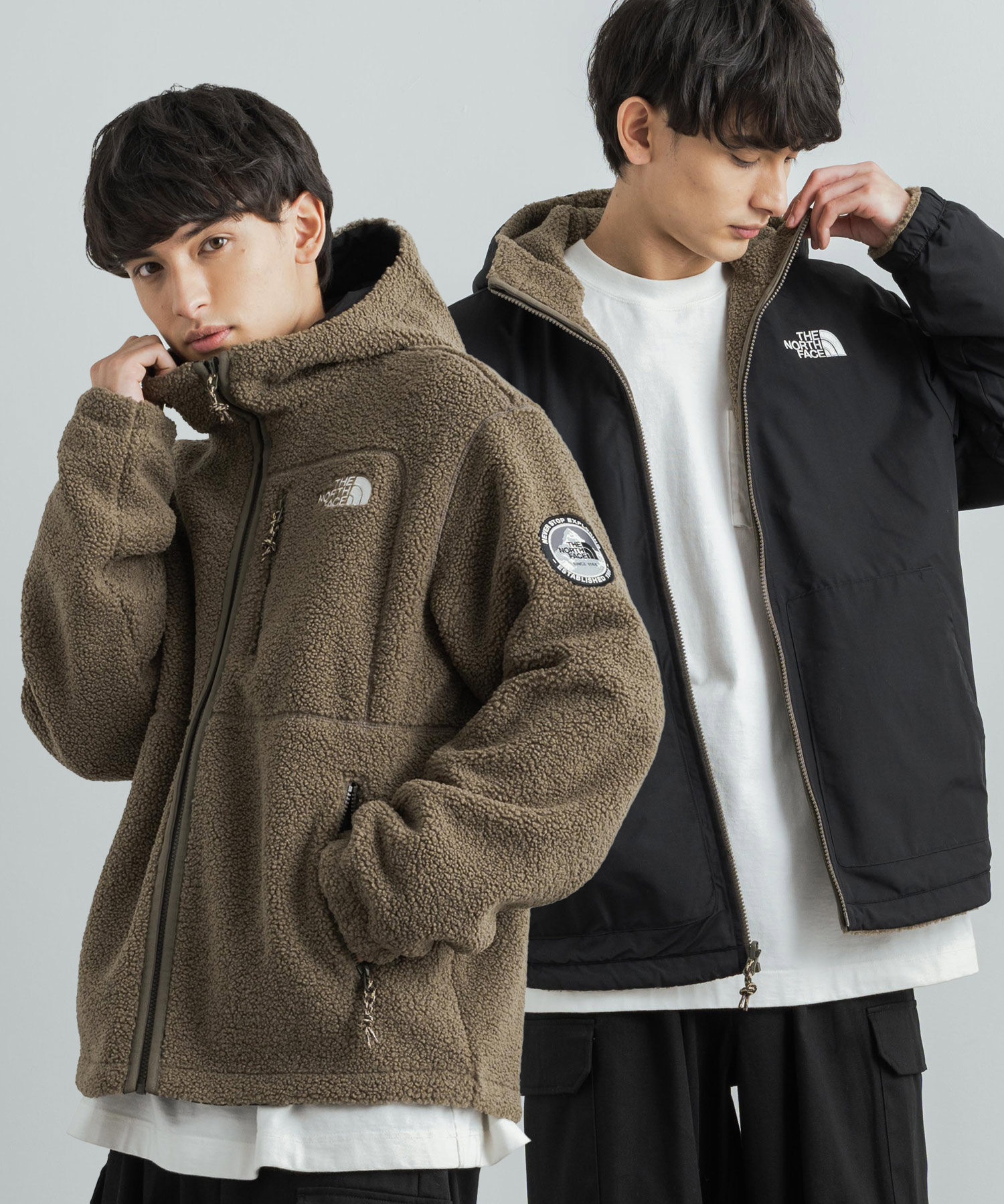 THE NORTH FACE ノースフェイス 韓国 DIXIE RVS FLEECE HOODIE