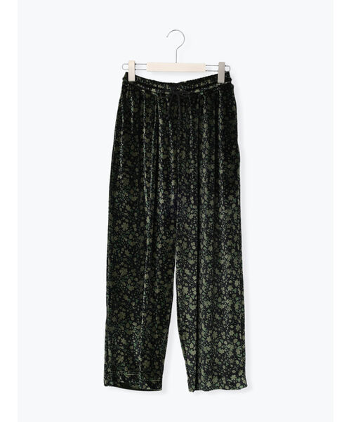 □直販人気商品□ 【タグ付、新品未使用】GUCCI 花柄ストレートパンツ