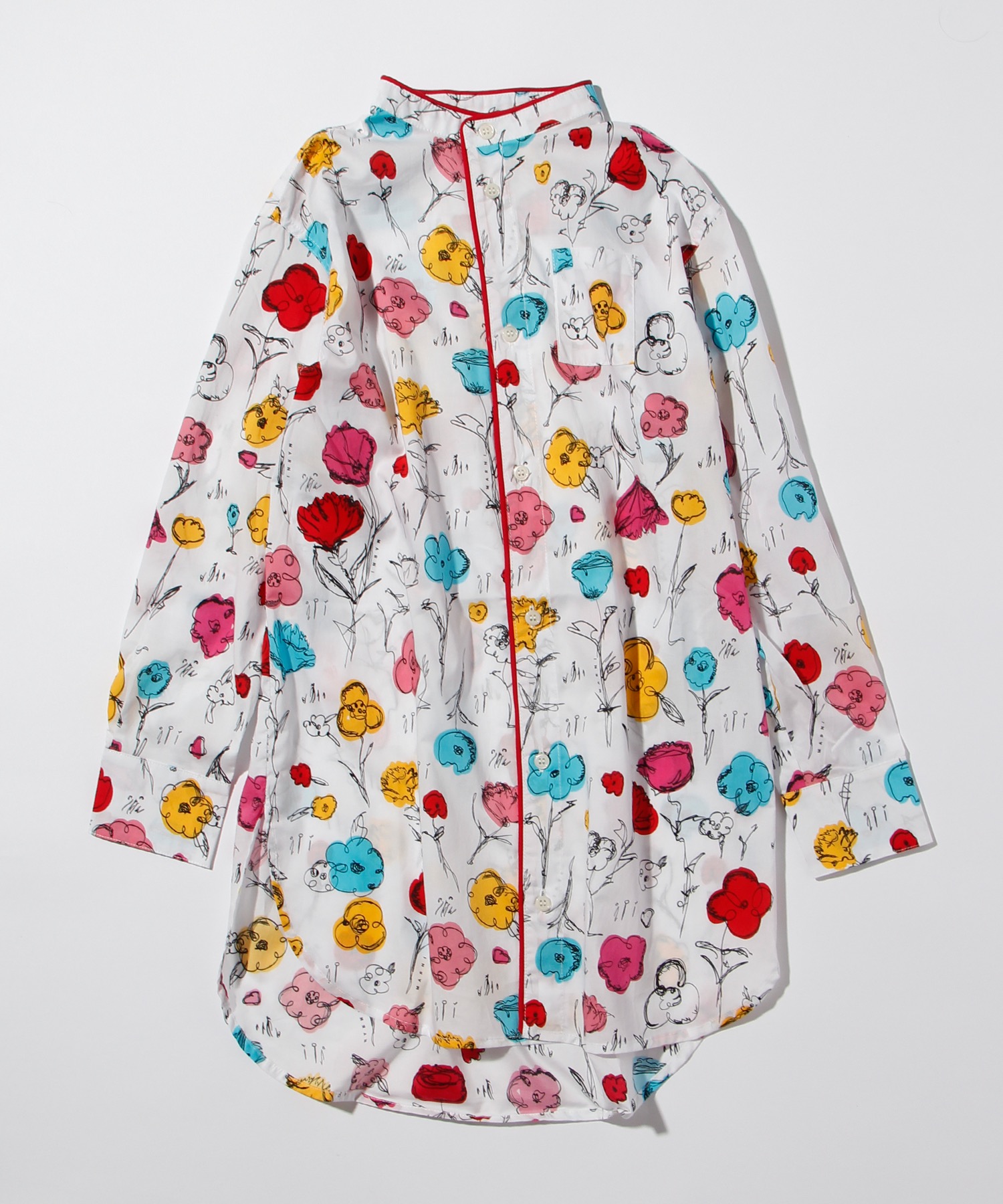 MARNI tシャツ デザイン 花柄でのお買い物をお楽しみください 日本価格 MARNI 花柄 デザイン tシャツ Tシャツ/カットソー(半袖/袖なし)