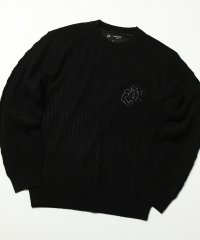 Men's Bigi/【ZOY/ゾーイ】12Gパッチワーク調ニット/505005881