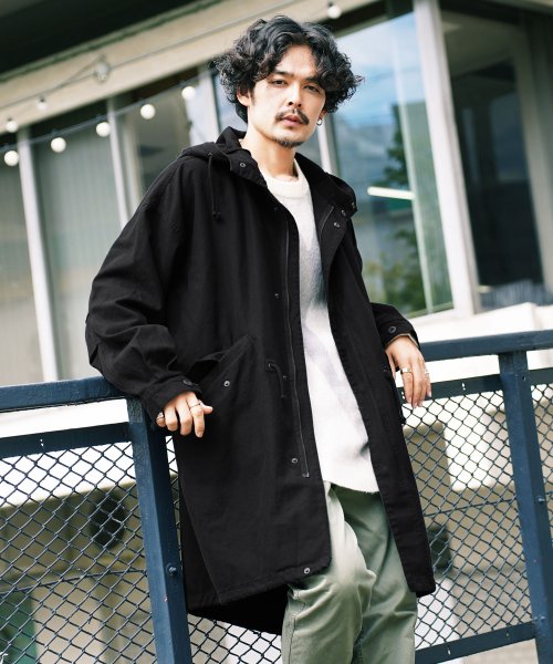 モッズコート モッズコート メンズ ミリタリーコート M 51 ロング丈 アウター 綿 ジギーズショップ Jiggys Shop D Fashion