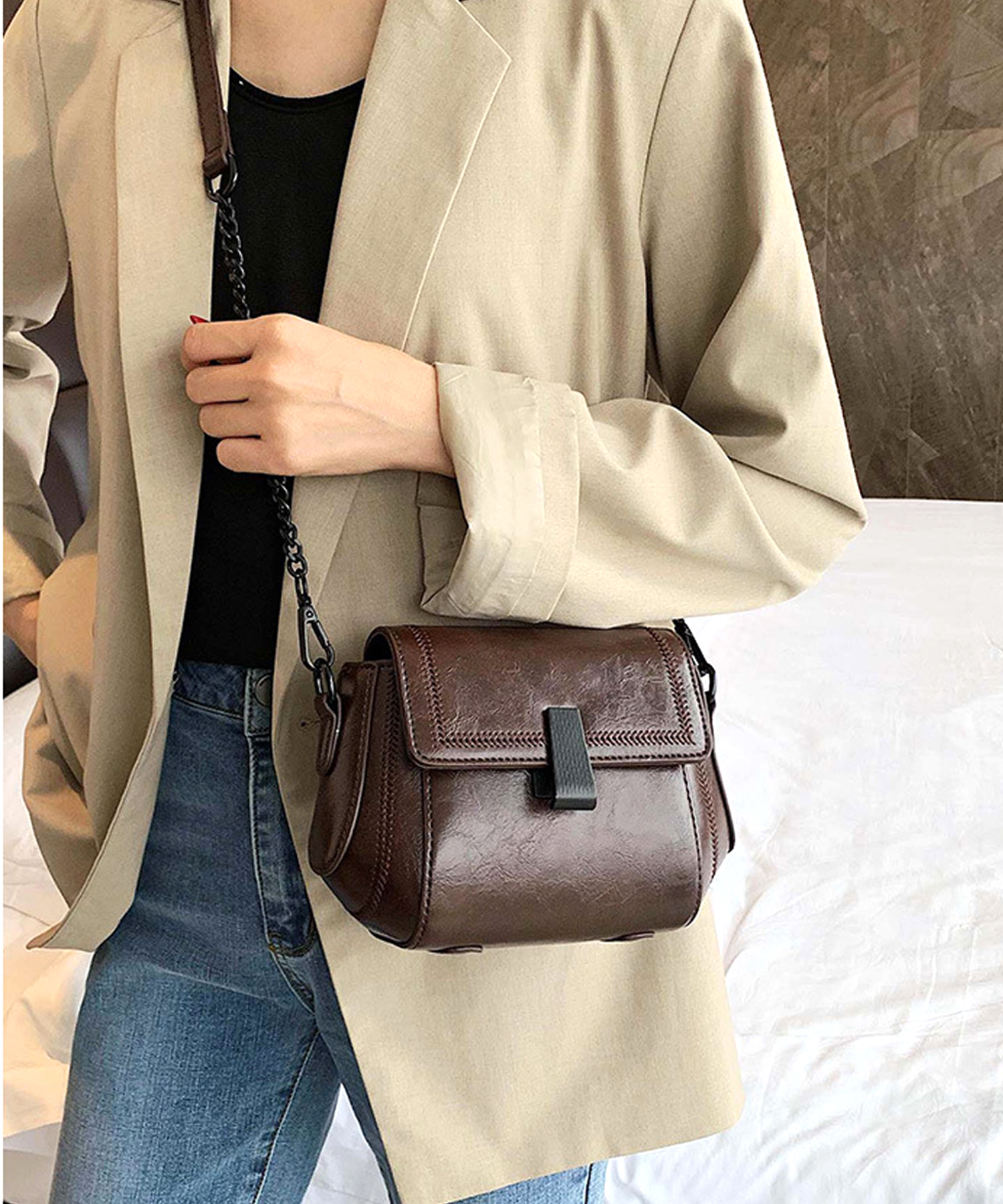 セール】アミュレット Amulet チェーン付きミニショルダーバッグ