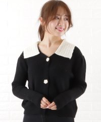 Lace Ladies/レースレディース Lace Ladies 2way襟付きニットカーディガン/505008162