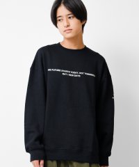 RAT EFFECT/ラット エフェクト RAT EFFECT 裏起毛袖ネームロゴプリントトレーナー/505008463