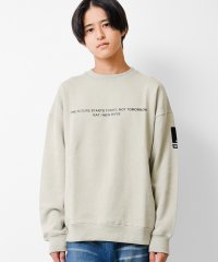 RAT EFFECT/ラット エフェクト RAT EFFECT 裏起毛袖ネームロゴプリントトレーナー/505008463