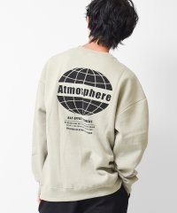 RAT EFFECT/ラット エフェクト RAT EFFECT 裏起毛アースロゴバックプリントトレーナー/505008464