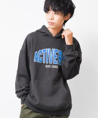 RAT EFFECT/ラット エフェクト RAT EFFECT 裏起毛ロゴアップリケ刺繍フーディー/505008468