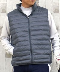 TopIsm/トップイズム TopIsm ゴルフ ダウンベスト メンズ ゴルフウェア シームレス ジャケット ナイロン 蓄熱保温 撥水加工 ブルゾン 軽量 スタンド ジップア/505008651