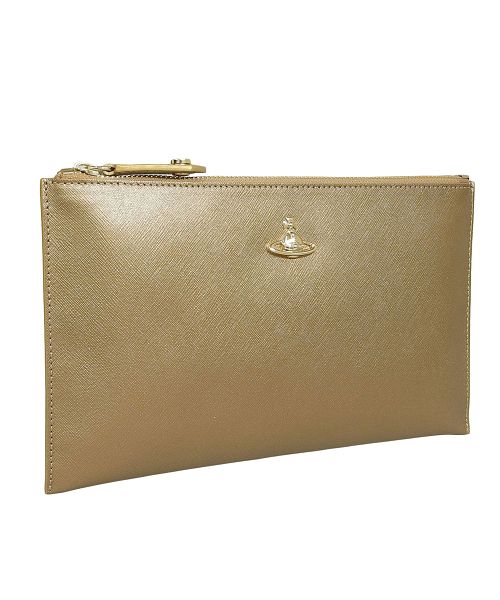 Vivienne westwood victoria discount zip clutch bag