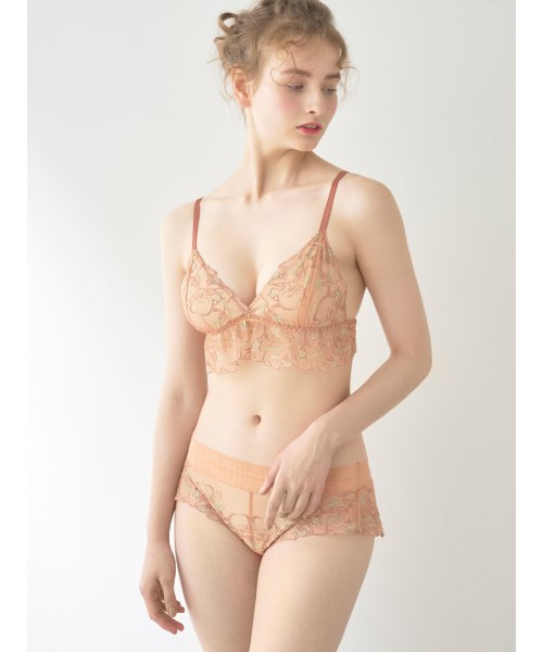 セール 50%OFF】【LILY BROWN Lingerie】ネコ柄レース ノンワイヤー