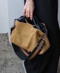 VitaFelice/本革×キャンバス2wayトートバッグ【aroco/アロコ】 レディース 小さめ 帆布 肩掛け 斜めがけ b5 大容量 ミニトートバッグ ストライプ ショルダーベ/504765734