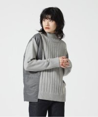 AVIREX/≪WEB&DEPOT限定≫NYLON COMBI POCKET KNIT/ ナイロンコンビポケットニット/504898693