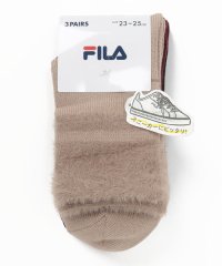 FILA socks Ladies/シャギー クルーネックソックス 3足組 レディース/504948951