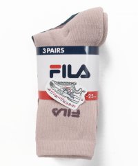 FILA socks Ladies/クルーソックス 3足組 レディース/504948954
