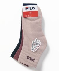 FILA socks Ladies/アンクルリブソックス 3足組 レディース/504948955