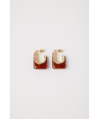 moussy/LUCITE OVAL EARRINGS/505009815