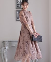 PourVous/プールヴー PourVous メロウパーティードレスセレモニーロング・マキシ丈&袖あり結婚式フォーマル ワンピース 20代 30代 40代/505011217