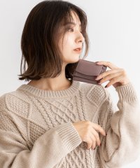 VitaFelice/ヴィータフェリーチェ VitaFelice 【スキミング防止】本革スクエアミニウォレット/505011078