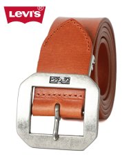 MARUKAWA/別注【Levi's】リーバイス 40mm スクエアバックル レザーベルト/メンズ カジュアル レザー 本革 牛革ベルト/505012004