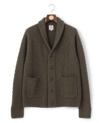 J.PRESS MENS/【Cash Lamb's Wool】ケーブルショール カーディガン/505013637