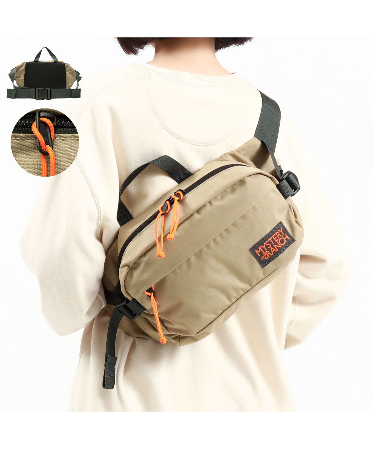 日本正規品 ミステリーランチ ウエストバッグ Mystery Ranch フルムーン Full Moon 6 3l ミステリーランチ Mystery Ranch D Fashion
