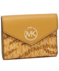 MICHAEL KORS/マイケルコース 三つ折り財布 グリニッジ ミニ財布 イエロー レディース MICHAEL KORS 32F2GGRE6I 706/505014422