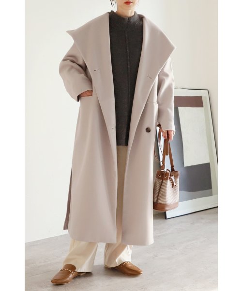 セール】ビッグカラーロングコート(y9963)(505015391) | レカ(reca) - d fashion セール】ビッグカラーロングコート(y9963)(505015391) | レカ(reca) - d fashion