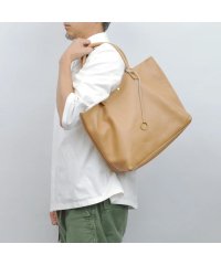 Otias/オティアス Otias バッグインバッグ付きシュリンク型押しレザートートバッグ/505003000