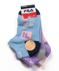 FILA socks Kids/【キッズ】パステルカラー アンクルソックス 3足組 ガールズ/505005491