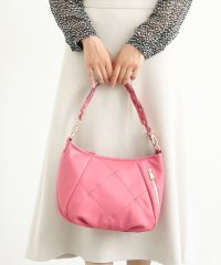 MK MICHEL KLEIN BAG/【2WAY】デザインハンドルフェイクレザーバッグ/505015888