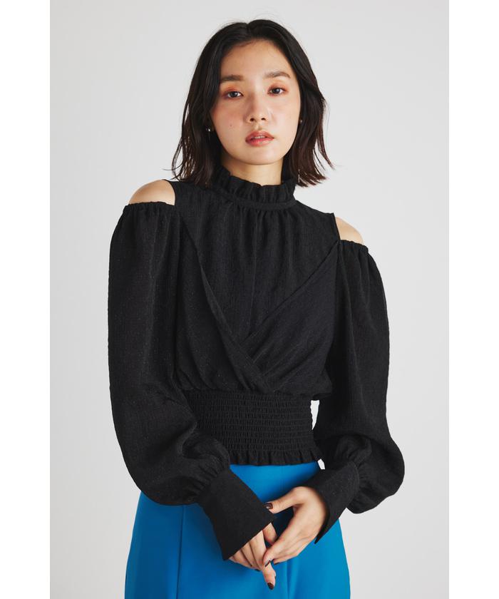 セール 50%OFF】カシュクールレイヤードクロップドBLS(505015916