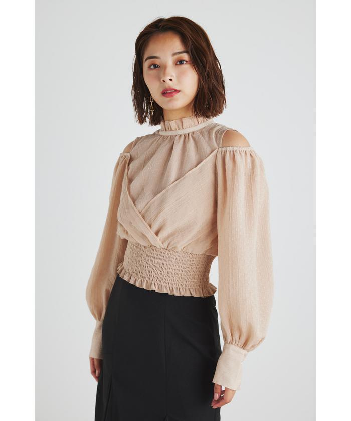 セール 50%OFF】カシュクールレイヤードクロップドBLS(505015916