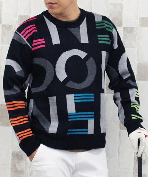PXG ゴルフウェア メンズ セーター長袖 トップス秋冬 PXG ゴルフウェア メンズ 長袖Tシャツ ハイネック 秋冬（半額 50