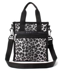 LeSportsac/MINI N/S TOTEホワイトレオパード/505011314