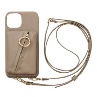 MAELYS LOUNA/【iPhone14/13 ケース】Clutch Ring Case (beige)/505014056