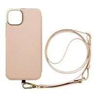 MAELYS LOUNA/【iPhone14 Plus ケース】Cross Body Case Duo (beige)/505014080