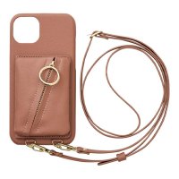 MAELYS LOUNA/【iPhone14 Plus ケース】Clutch Ring Case (gray pink)/505014085