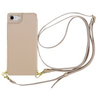 MAELYS LOUNA/【iPhoneSE(第3/2世代)/8/7 ケース】Cross Body Case (beige)/505014092