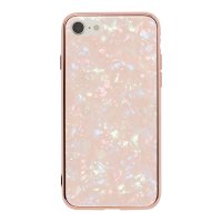 UNiCASE/【iPhoneSE(第3/2世代)/8/7 ケース】Glass Shell Case for iPhoneSE(第3世代)(coral pink)/505014098