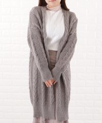 Lace Ladies/レースレディース Lace Ladies ケーブルニットガウンカーディガン/505017630