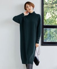 ICB（LARGE SIZE）/【WEB限定カラーあり】 ソフトカシミヤミックス ハイネックワンピース/505018909