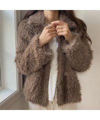 LAUIR/ラウアー LAUIR ファーショートコート/505018408