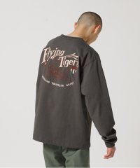 AVIREX/《WEB＆DEPOT限定》MILITARY MOTIF LONG SLEEVE T－SHIRT / ミリタリーモチーフ 長袖 Tシャツ/504906105