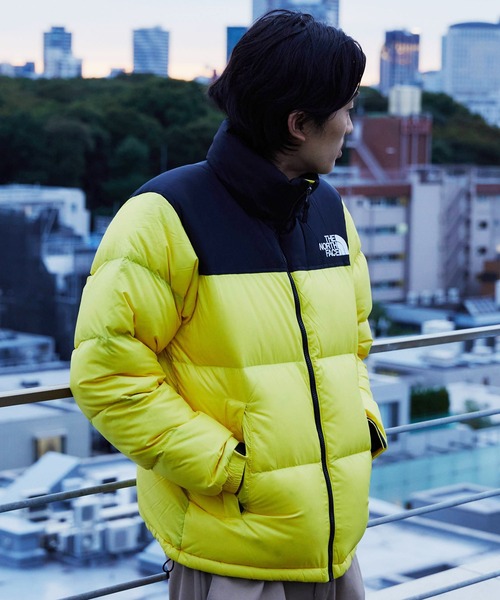 thenorthface nuptse jacket   ヌプシ 黄色THENO