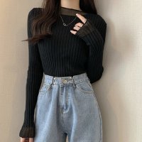 miniministore/長袖 ニットセーター レディース レース/505021131