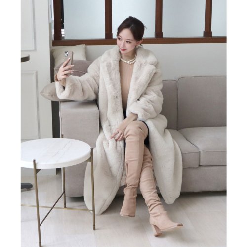 セール ボリュームファーコート ロイヤルパーティー Royal Party D Fashion