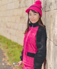 Munsingwear/カポック中わたウィンドーペーンブルゾン【アウトレット】/504857910