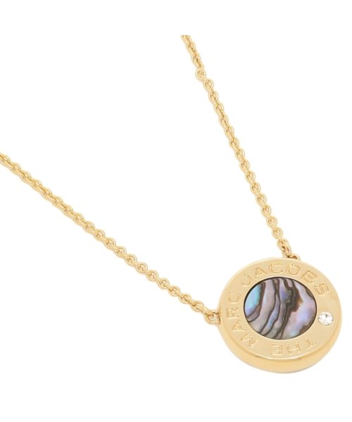 セール マークジェイコブス ネックレス アクセサリー ザ メダリオン アバロニ ペンダント ゴールド マルチ レディース Marc Jacobs 340 マークジェイコブス Marc Jacobs D Fashion