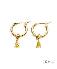 cream dot/クリームドット Cream dot. ポップカラーのドロップビジューピアス/イヤリング/505025764